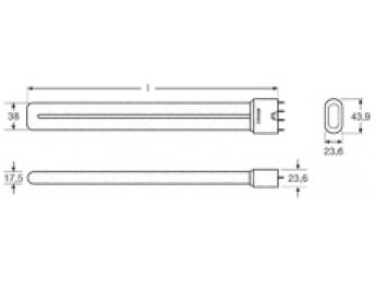 CFL 55W/865 2G11 CFL 55W/865 2G11